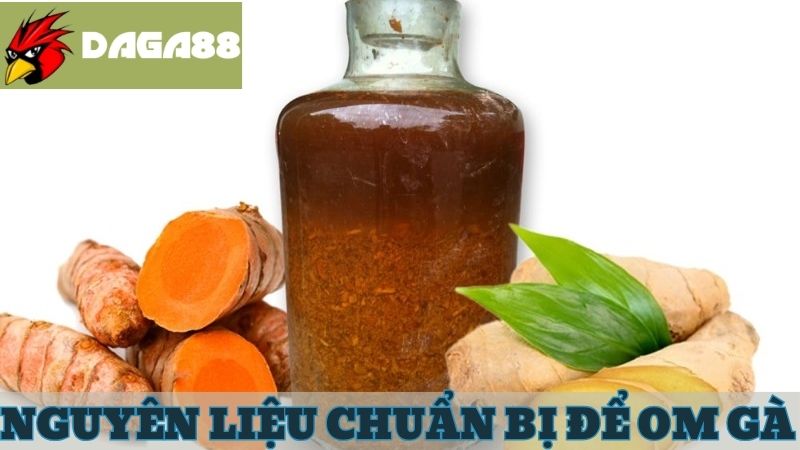 Các nguyên liệu chuẩn bị để om gà là gì?