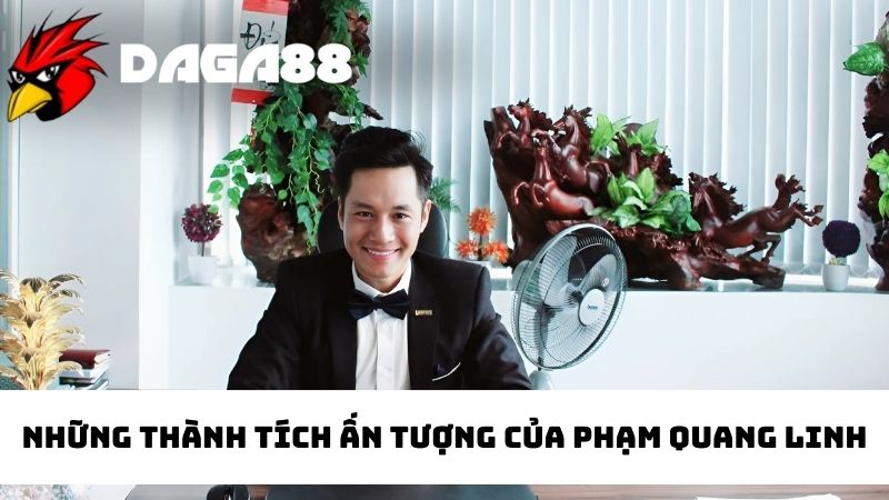 Thành tích nổi bật trong sự nghiệp của Nguyễn Quang Linh