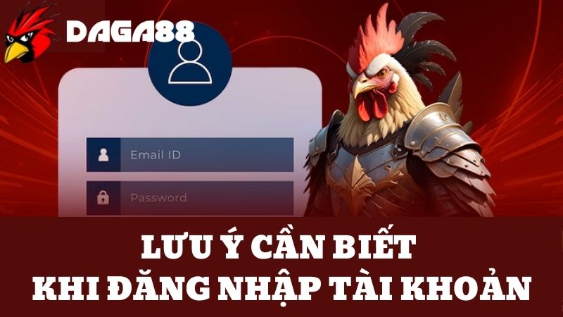 Lưu ý để đăng nhập DAGA88 thuận lợi hơn