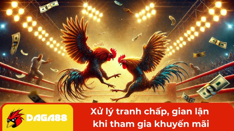 Xử lý tranh chấp, gian lận khi tham gia khuyến mãi