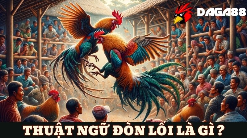 Đòn lối là thuật ngữ trong huấn luyện gà đá quen thuộc