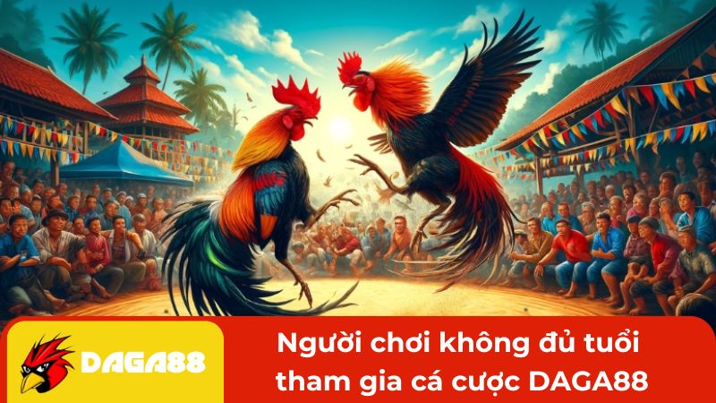 Người chơi không đủ tuổi tham gia cá cược DAGA88