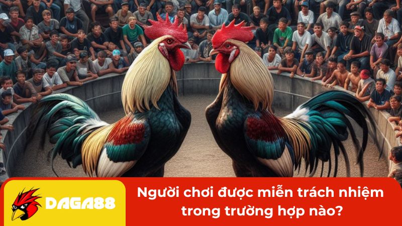 Người chơi được miễn trách nhiệm trong những trường hợp nào?